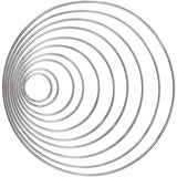 Anneau en métal pour macramé