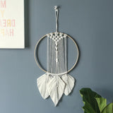 Attrape rêve crochet macramé