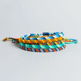 Bracelet macramé 3 couleurs