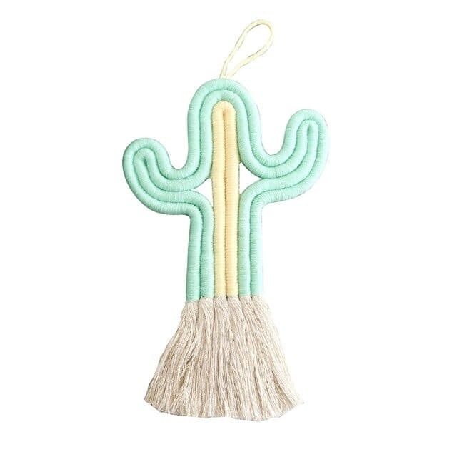 Cactus macramé