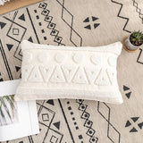 Coussin déco bohème macramé