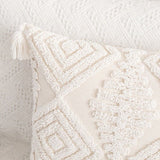 Coussin déco bohème macramé