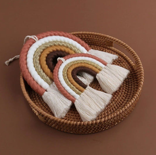 Déco chambre bébé macramé