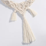 Embrasse rideau coton macramé