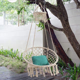 Fauteuil hamac macramé