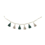 Guirlande macramé pompon