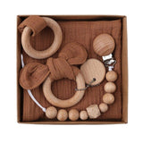 Kit attache tétine macramé