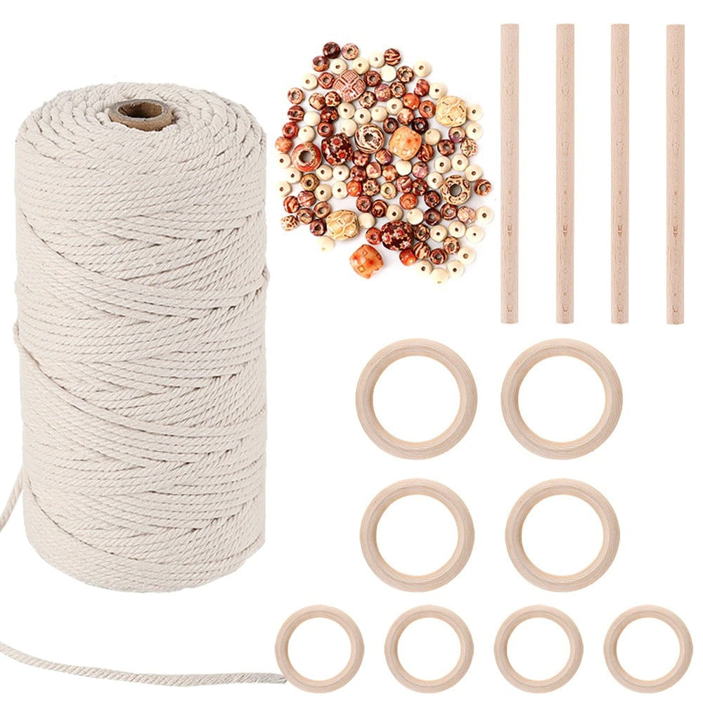 Kit macramé suspension plante