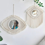 Lot miroir macramé