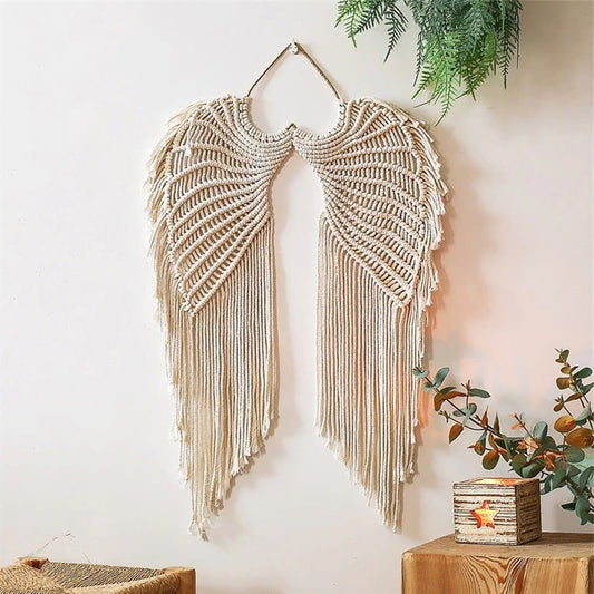 Macramé mural chambre bébé