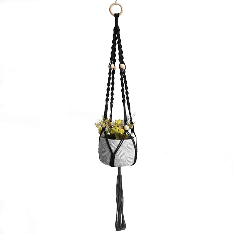Macramé suspension pour plante