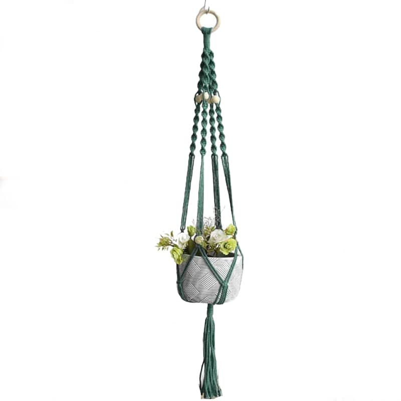 Macramé suspension pour plante