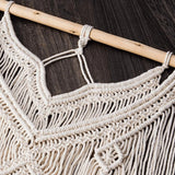 Macramé tissage mural