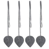 Macramé attache rideau feuille