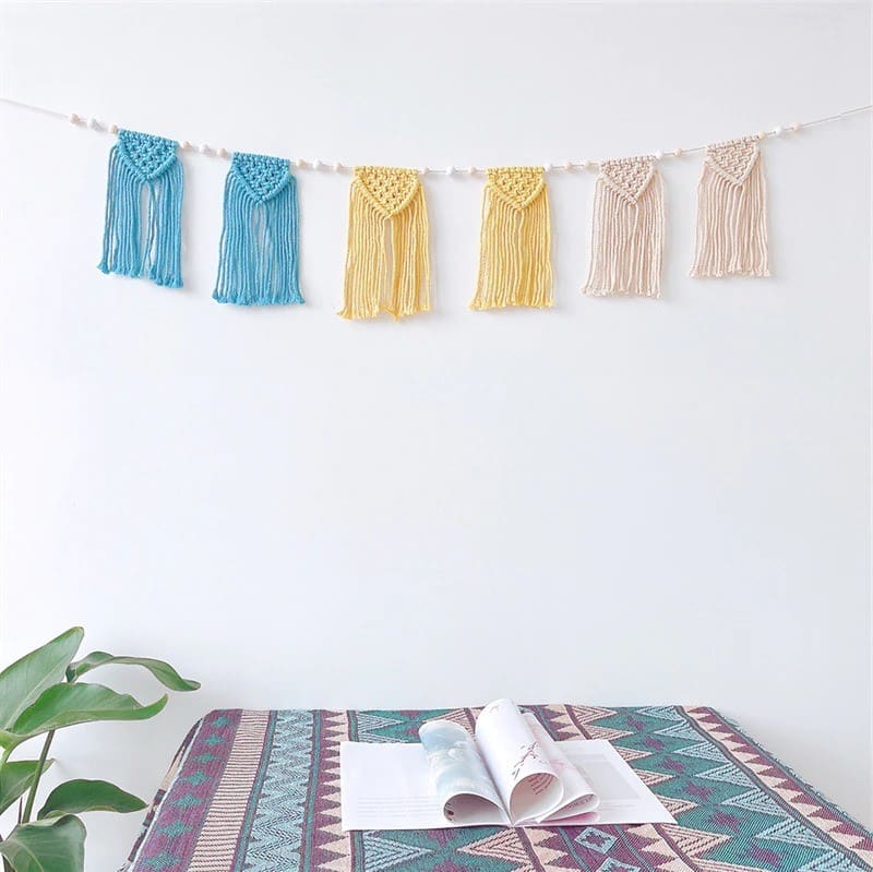 Macramé guirlande