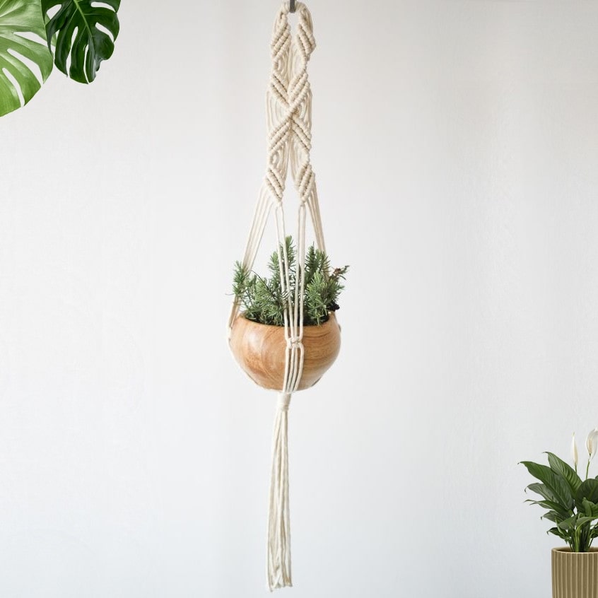 Macramé pour suspension