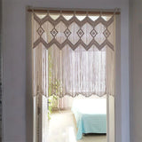 Macramé rideau séparation