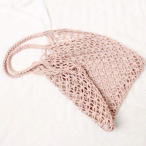 Macramé sac couleur
