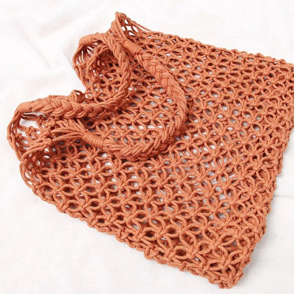 Macramé sac couleur