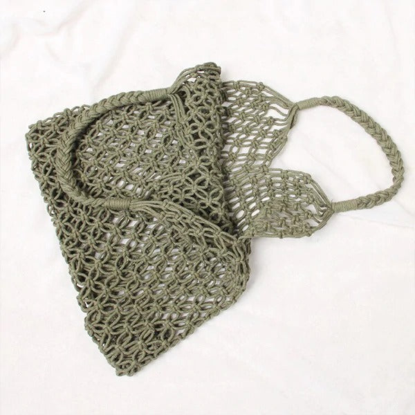 Macramé sac couleur