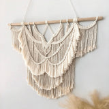 Macramé tête de lit bohème