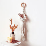 Mini suspension macramé