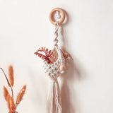 Mini suspension macramé