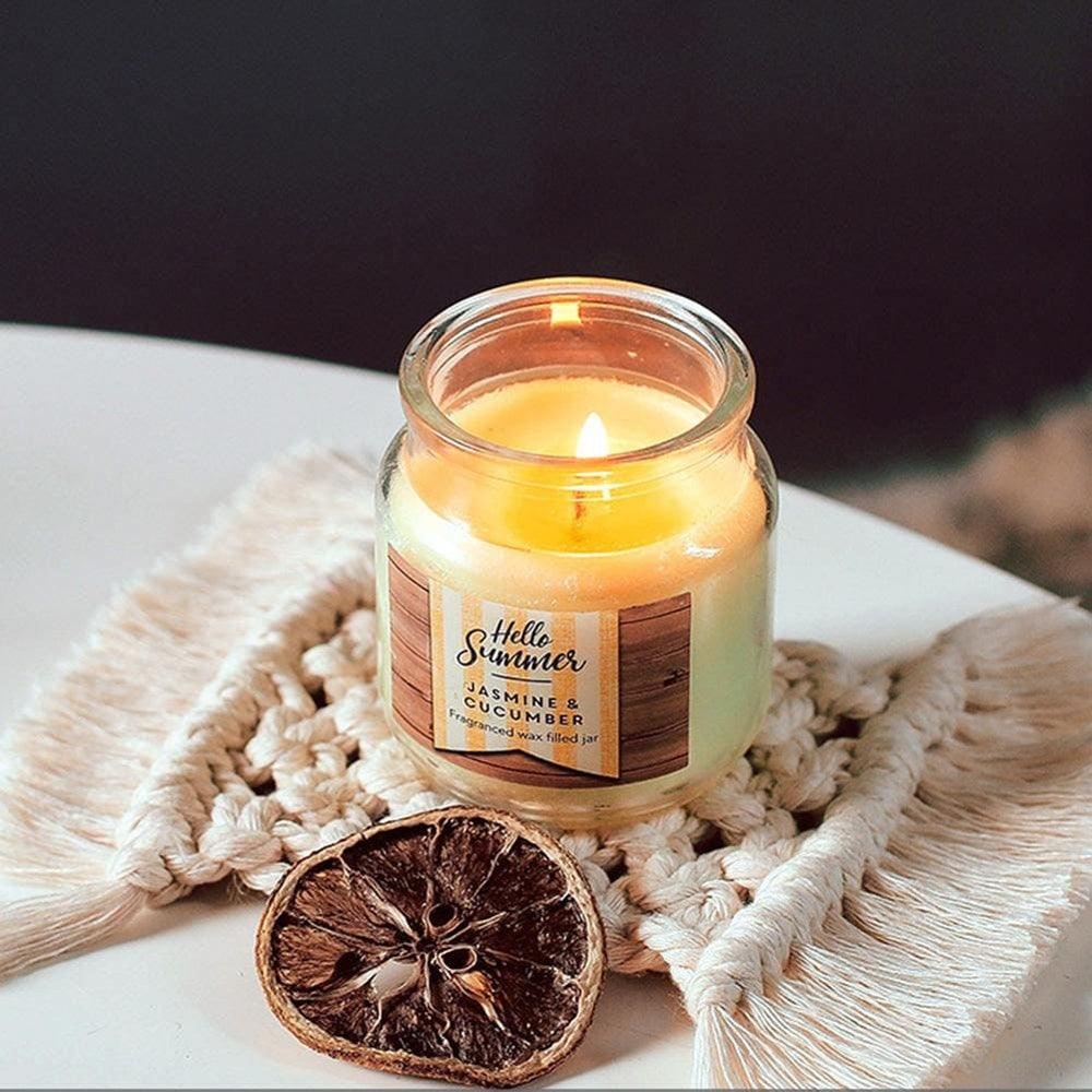 Napperon macramé rectangulaire