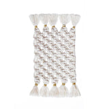 Napperon macramé rectangulaire