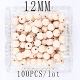 Perle en bois pour macramé