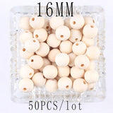 Perle en bois pour macramé