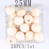 Perle en bois pour macramé