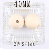 Perle en bois pour macramé