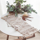 Petit chemin de table macramé