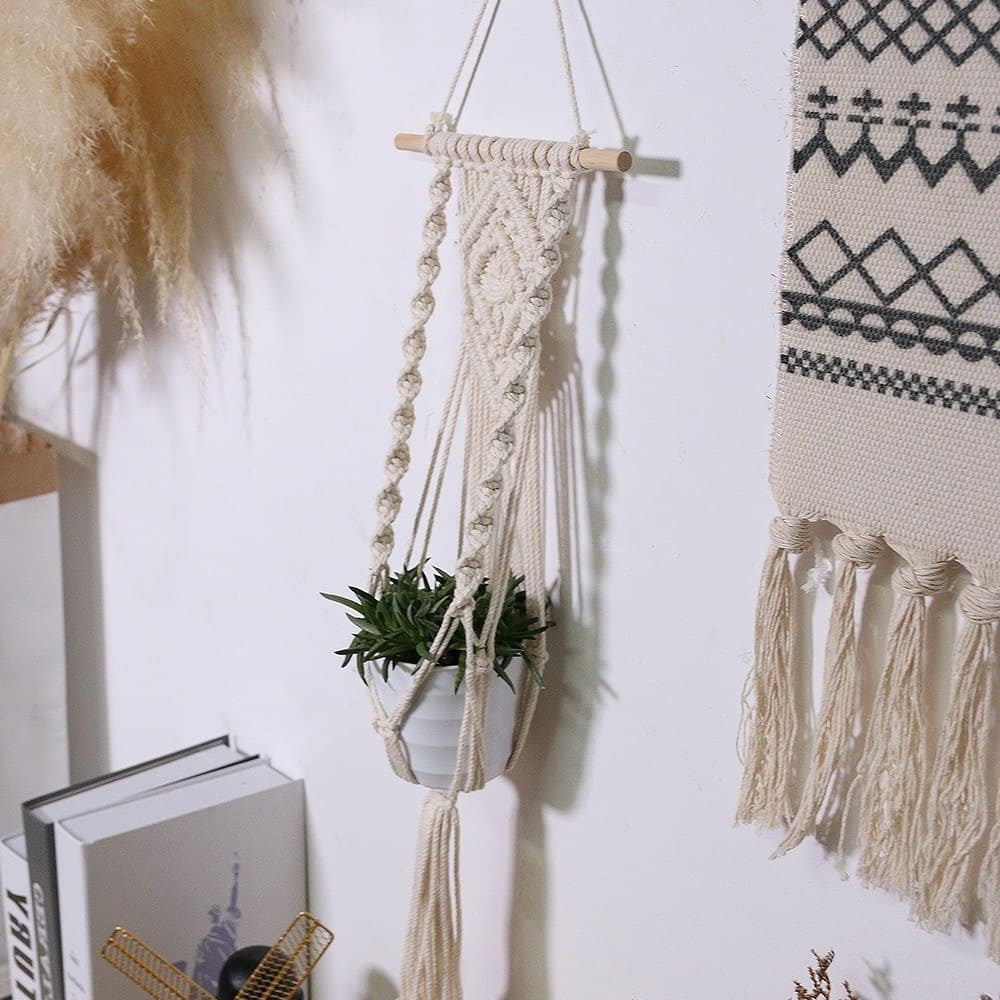 Petite suspension macramé