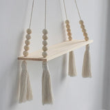 Petite étagère murale macramé