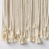 Petit rideau macramé