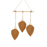 Déco plume macramé