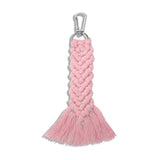 Porte-clé macramé couleur