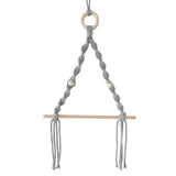 Porte-papier toilette coloré macramé