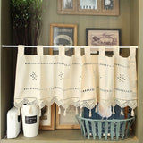 Rideau macramé cuisine