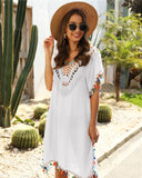 Robe en macramé