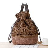 Sac seau macramé