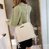 Sac à main corde tressée