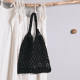 Sac filet en macramé