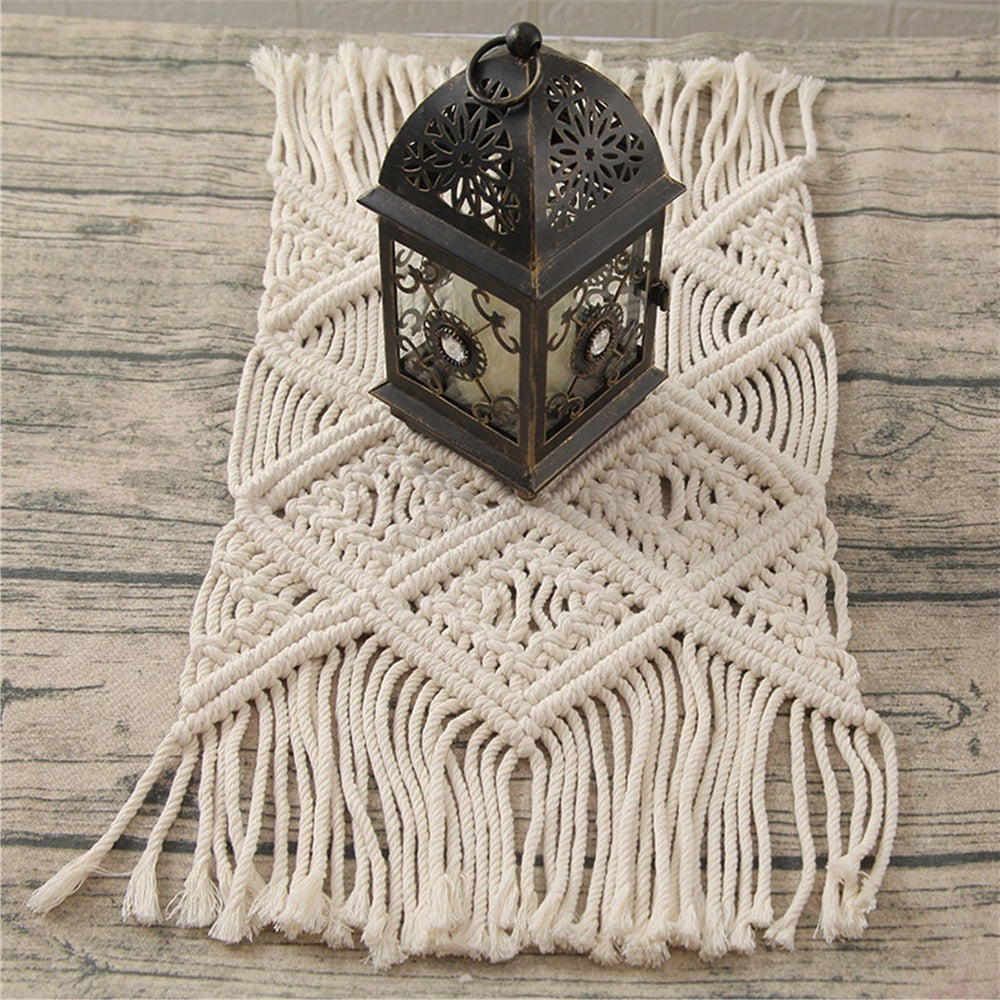 Set de table bohème macramé