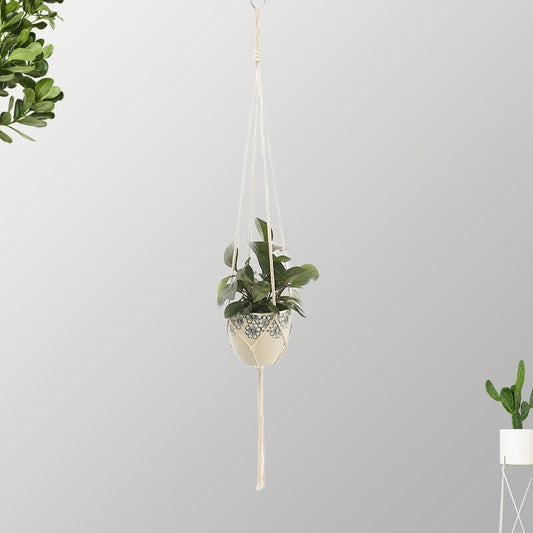 Suspension macramé simple
