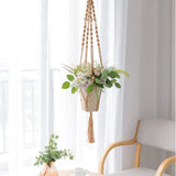 Suspension macramé vintage