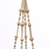 Suspension macramé avec perles