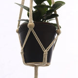 Suspension macramé avec perles